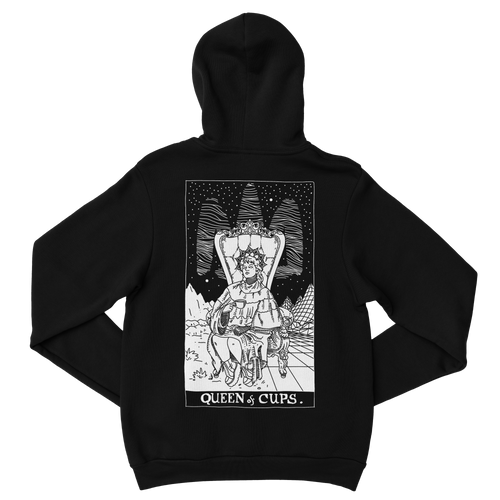 QUEEN OF CUPS ADULT HOODIE.